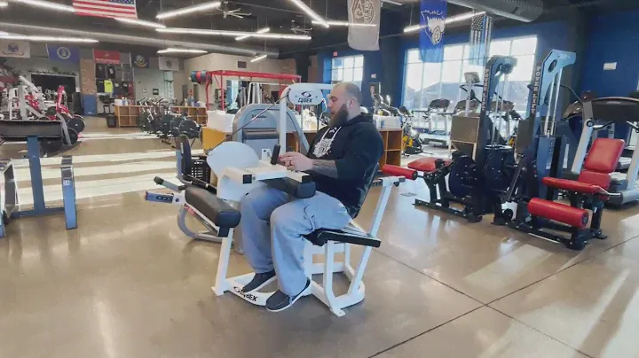 Cybex Leg  Curl Machine