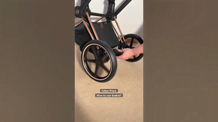 Cybex Priam: Using the Brakes
