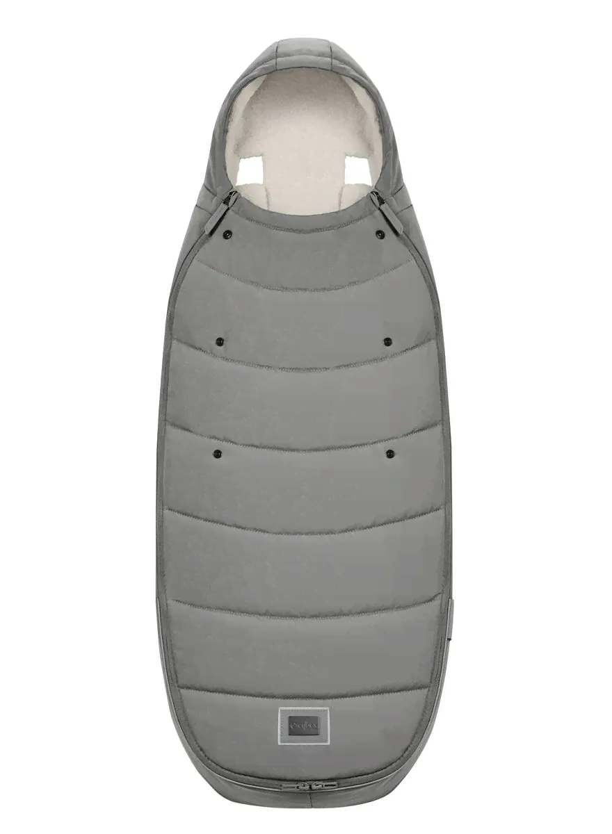 Теплый конверт Cybex Platinum Footmuff Tog 5 в коляску Mirage Grey-0