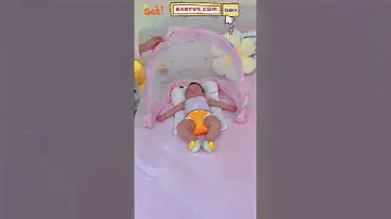 How to Protect Baby from Mosquitoes? Try the Baby Sleeping Safety Folding Mosquito Net! #baby