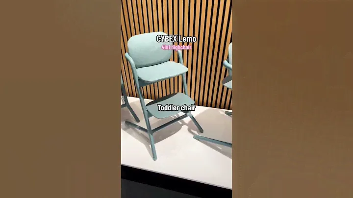 This Highchair goes from Birth to 99 years! 🤯 We love the aesthetics of the Cybex Lemo 😍