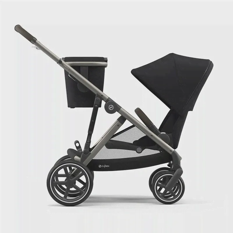 Cybex прогулочная коляска Gazelle S TPE, Moon Black-2