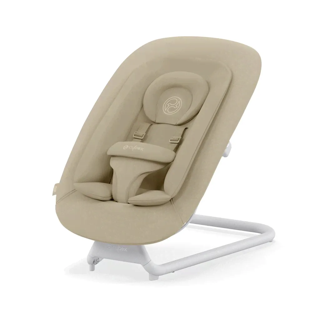 Шезлонг для новорожденного Cybex Lemo Bouncer Sand White
