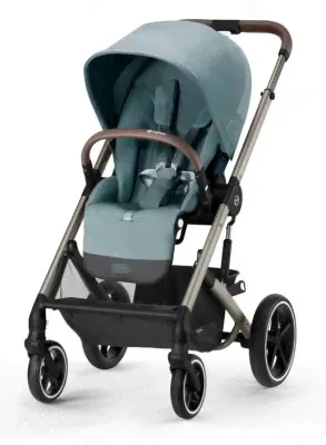 Прогулочная коляска Cybex Balios S Lux 2023 на шасси Taupe-0