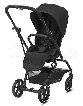 Коляска прогулочная CYBEX EEZY S TWIST PLUS 2 DEEP BLACK