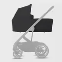 Cybex люлька для коляски Balios Cot S Deep Black (с дождевиком)