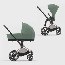 Cybex Priam IV Коляска 2 в 1, шасси IV Rose Gold/Leaf Green