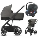 Коляска 3в1 CYBEX BALIOS S LUX BLK soho grey 521004741