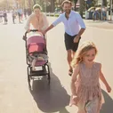 Cybex Eezy S+ 2 BLK детская прогулочная коляска, с бампером, цвет Lava Grey