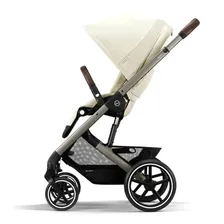 Коляска прогулочная Cybex Balios S Lux New 2023 шасси Taupe, Seashell Beige (Бежевый / шасси Серый)