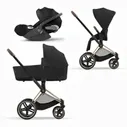 Cybex Priam IV Коляска 3 в 1, шасси IV Rose Gold / Sepia Black