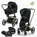 Коляска 3 в 1 Cybex Priam IV Onyx Black