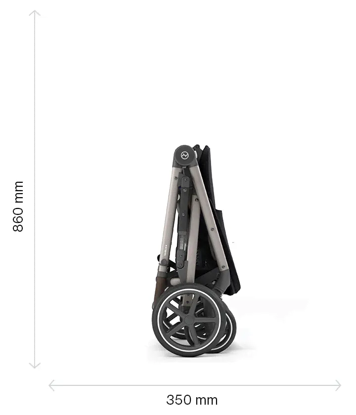 Коляска 2в1 Cybex Gazelle S TPE-0