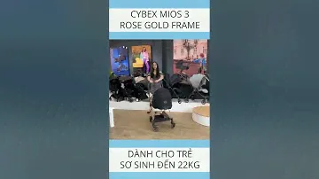 Xe đẩy Cybex Mios Rose Gold độc đáo nhất tại Việt Nam