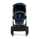 Коляска прогулочная Cybex Balios S Lux New 2023 шасси Silver, Ocean Blue (Синий / шасси Серебро)
