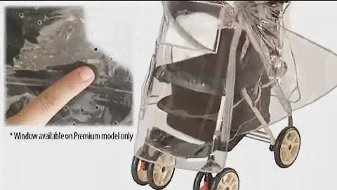 Helps protect child from rain, snow, wind, cold weather Jeep Deluxe Stroller Weather Shield, Review.
