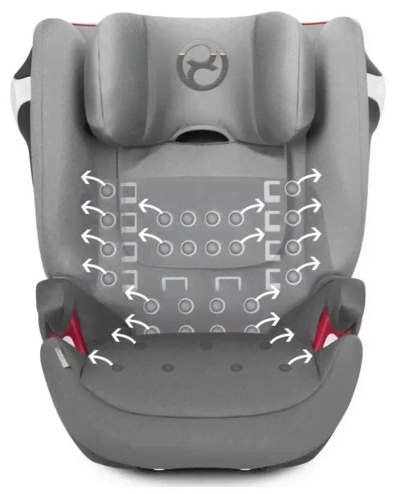 Автокресло группа 1 (9-18 кг) Cybex Juno M-Fix, Manhattan grey