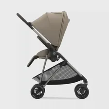 Коляска прогулочная Cybex Melio, цвет Seashell Beige с дождевиком