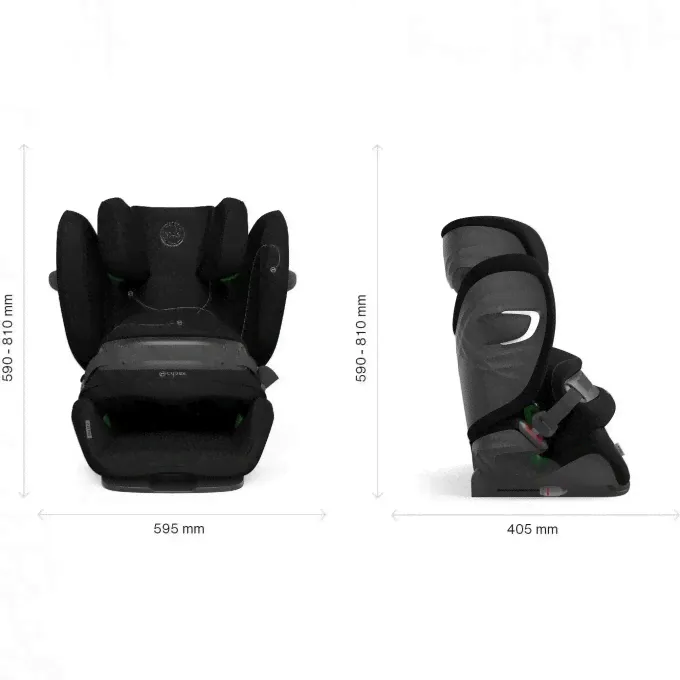 Автокресло детское CYBEX PALLAS G I-SIZE moon black 522002177