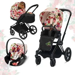 Cybex Priam III Spring Blossom (3-в-1)-0