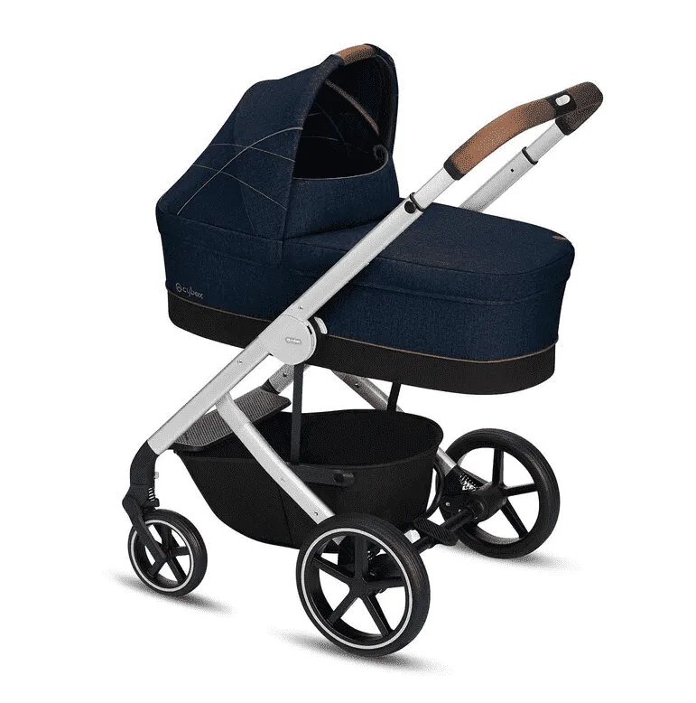 Cybex Спальный блок для коляски Balios S Denim Collection Denim Blue(без дождевика)-0