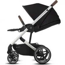 Коляска прогулочная CYBEX BALIOS S LUX SLV deep black с дождевиком 520004487