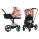 Коляска 2в1 Cybex Priam IV Spring Blossom