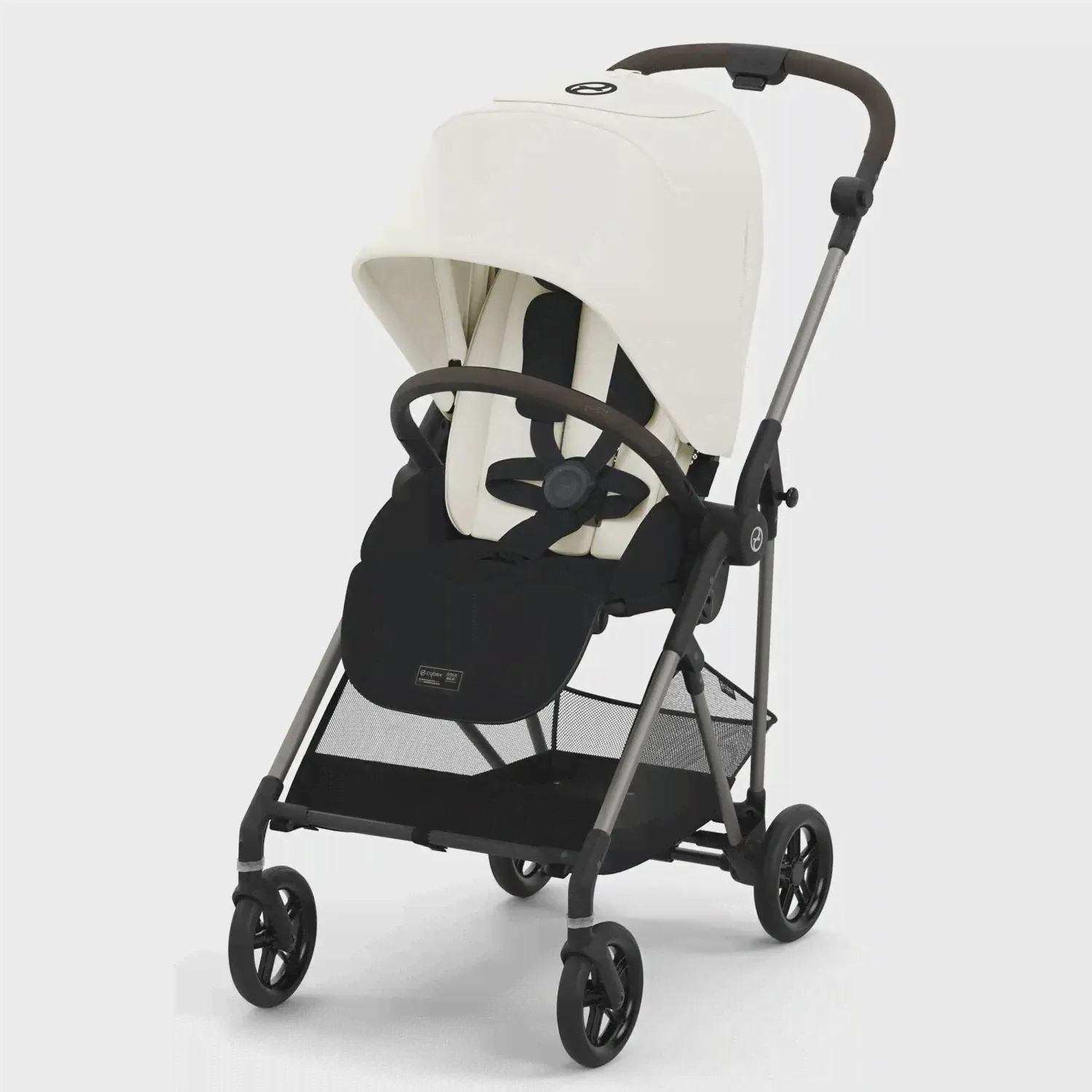 Прогулочная коляска Cybex Melio Canvas White