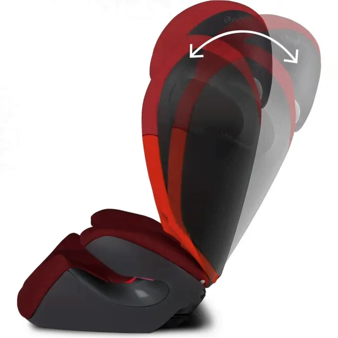 Автокресло детское CYBEX SOLUTION M-FIX SL rumba red 517001373-2