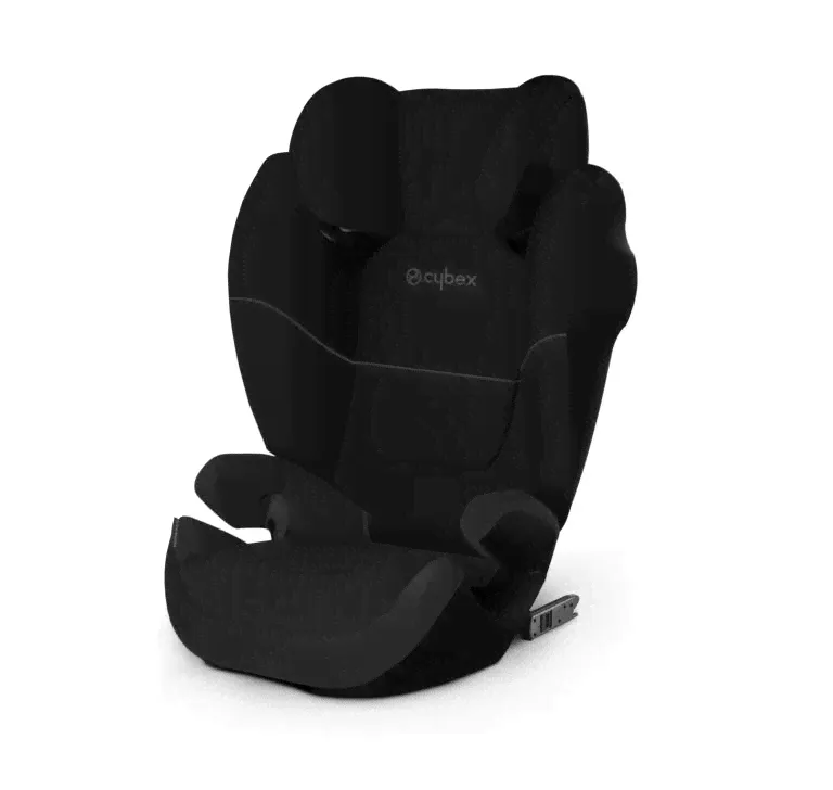 Автокресло группа 2/3 (15-36 кг) Cybex Solution M-Fix SL, Pure black (Solution M-Fix SL)-0
