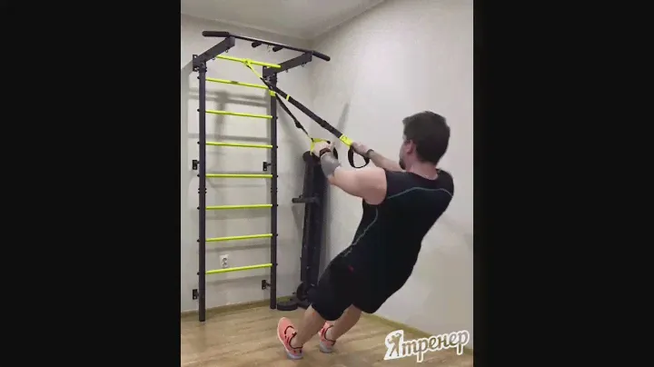 Шведские Стенки для Детей и Взрослых: Новая тренировка с петлями TRX
