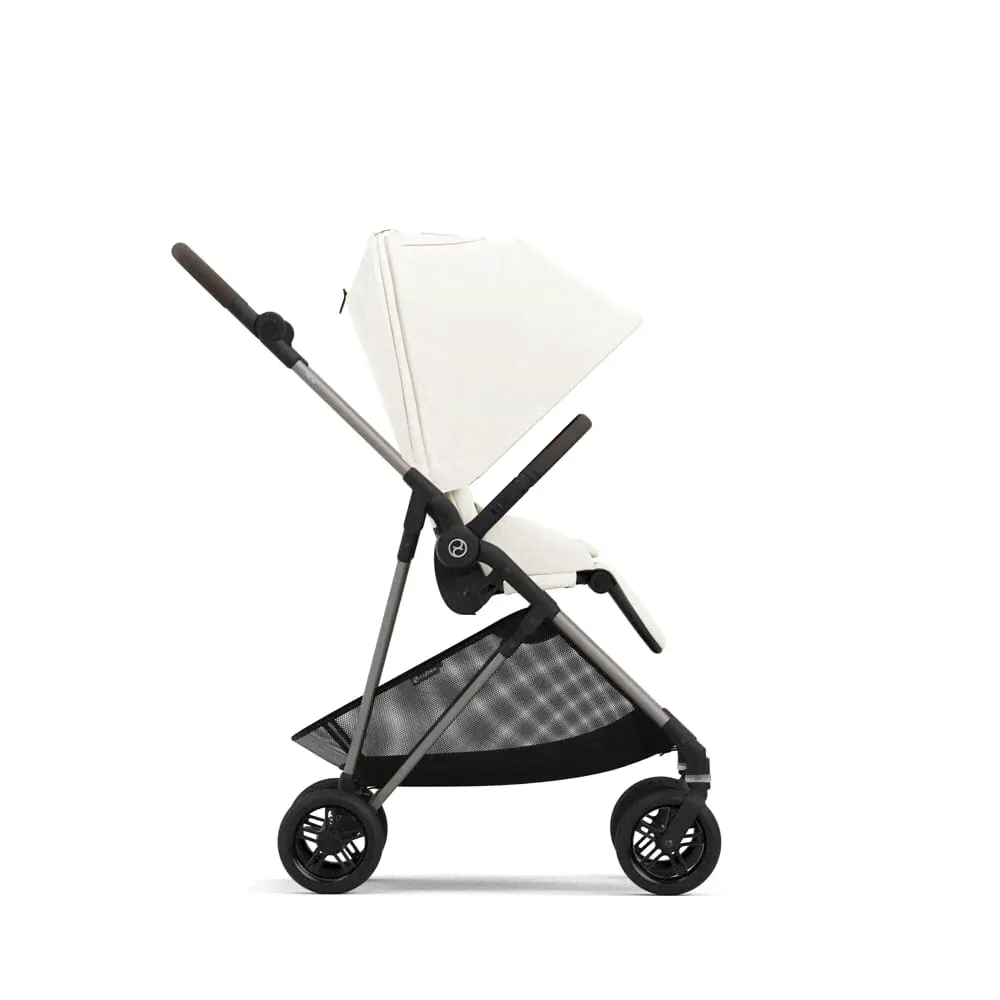 Прогулочная коляска Cybex Melio Cotton White (Белый)-2