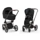 Коляска 2в1 Cybex Priam IV на шасси Rosegold-0
