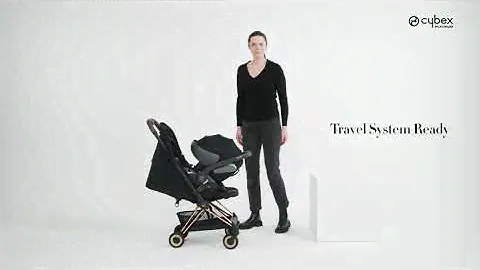 Cybex Coya - как установить автолюльку на коляску