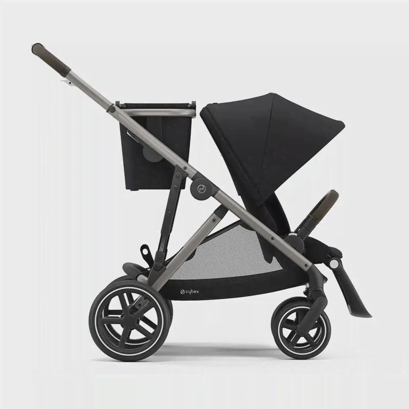 Cybex прогулочная коляска Gazelle S TPE, Moon Black-1